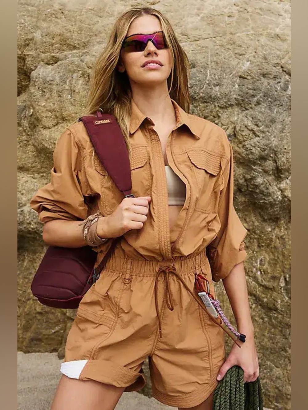 FREE PEOPLE Movement In The Wild Shortsie